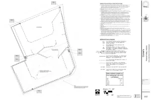 Landscape Architecture plans that I drew for a friend