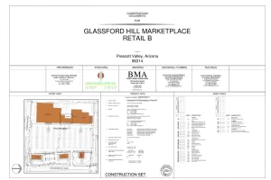 Architectural drafting work