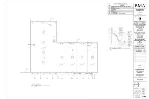 Architectural drafting work