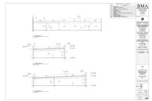 Architectural drafting work