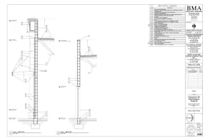 Architectural drafting work