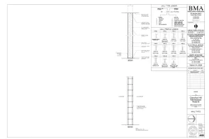 Architectural drafting work