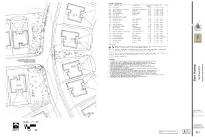 Landscape architecture plan