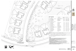 Landscape architecture plan