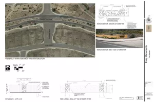 Landscape architecture plan