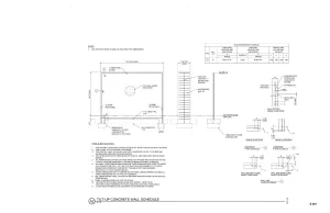 Structural drawings for a government project