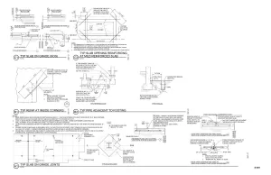 Structural drawings for a government project