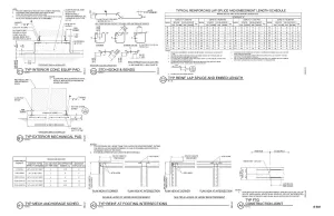 Structural drawings for a government project