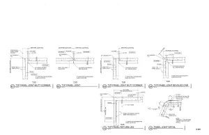 Structural drawings for a government project