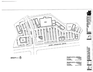 Architectural site plan design