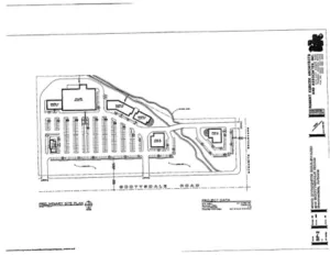 Architectural site plan design