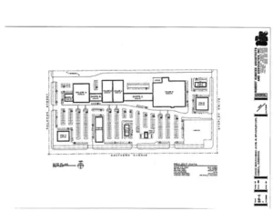 Architectural site plan design