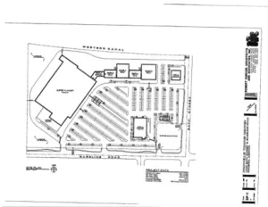 Architectural site plan design