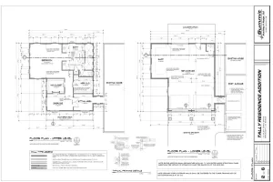 A residential addition that I drafted