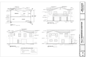 A residential addition that I drafted