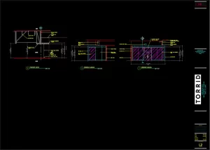 As-Built or "Field Survey" of retail tenant mall space