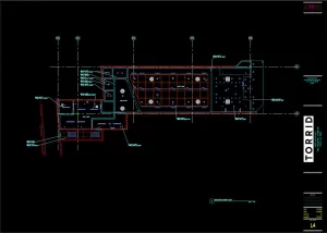 As-Built or "Field Survey" of retail tenant mall space