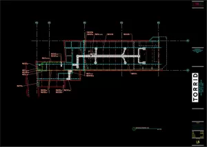 As-Built or "Field Survey" of retail tenant mall space