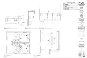 Commercial architecture plans