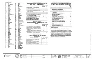 Structural drawings for an infrastructure project