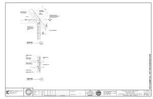 Structural drawings for an infrastructure project