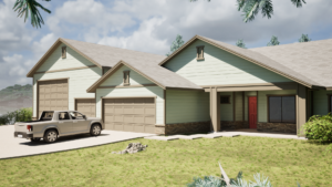 Exterior rendering of a home in Montana